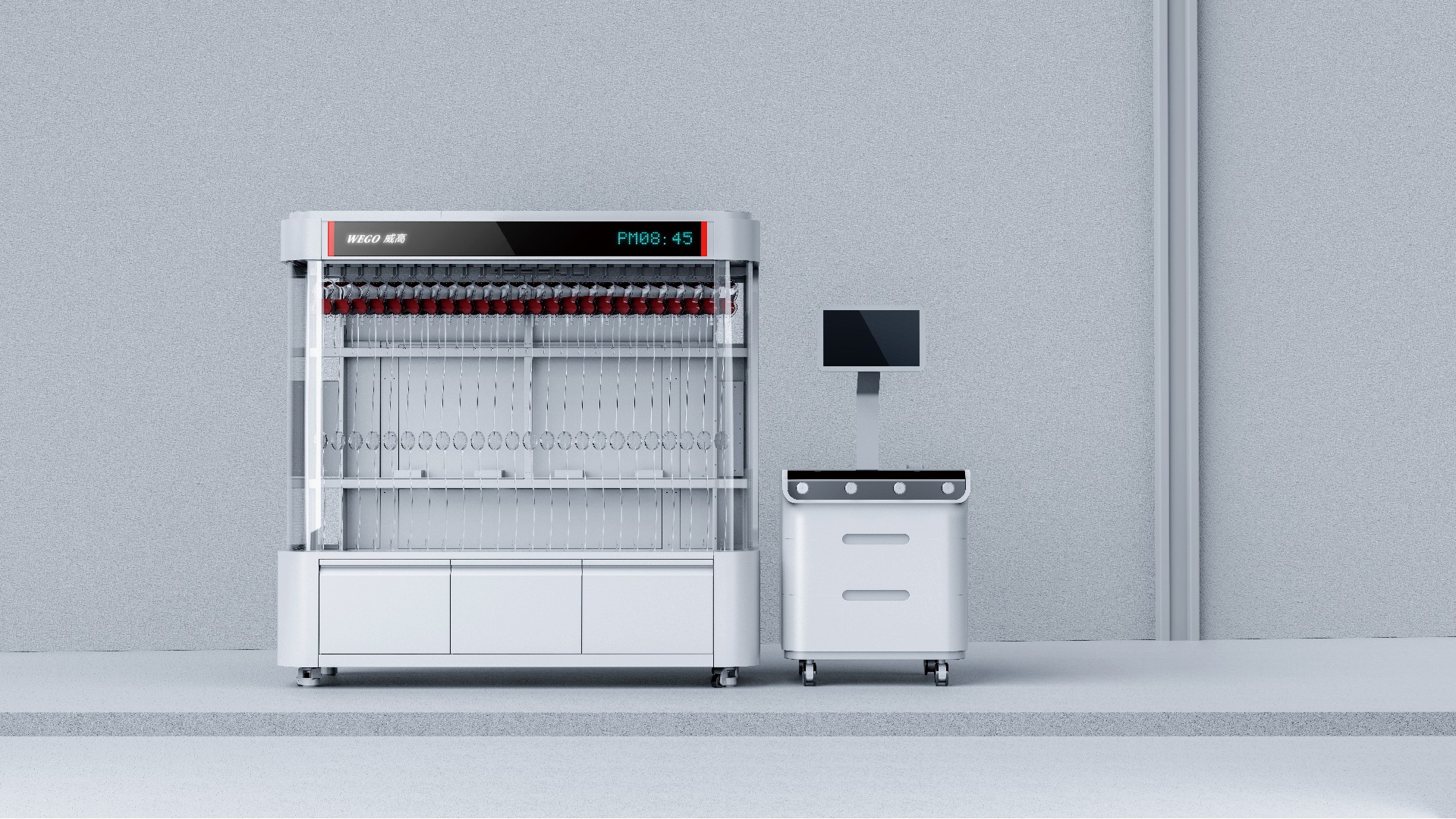 智能濾白柜的外觀設(shè)計(jì)是怎樣的？